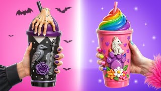 картинка: Назад в школу с Уэнсдей Аддамс! Преображение комнаты и приключения! КОСПЛЕЙ