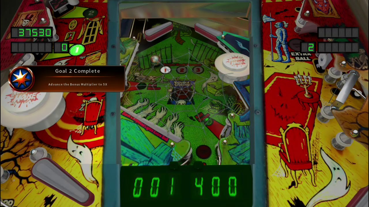 Haunted House Pinball Arcade Pinball Table YouTube
