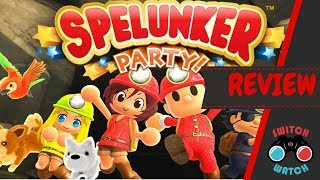 Spelunker party Nintendo Switch review (Video Game Video Review)