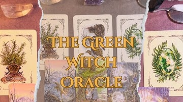 Green Witch Oracle flip through