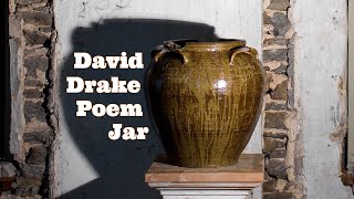 David Drake's April 12, 1858 Stoneware Poem Jar