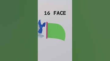 1 to 65536 face cloth simulation | Blender |   @evolvloop       #satisfying #3danimation #3d