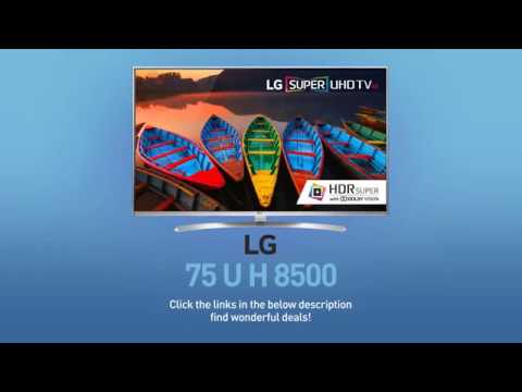 LG 75UH8500 Super UHD 4K HDR Smart LED TV - 75" Class // Full Specs Review  #LGTV