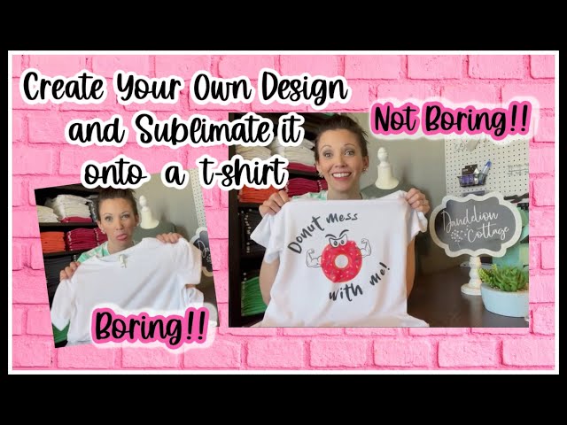 How to Create Your Own Sublimation Design in Cricut Desing Space