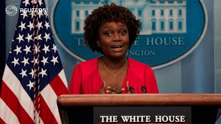 Jean-Pierre holds first briefing as White House press secretary