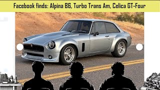 Facebook marketplace finds Alpina B6 Turbo Trans Am Celica GT-Four MGB GT V8 Turbo Tahoe