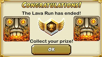 Temple Run 2 | New CHALLENGE: LAVA RUN - VOLCANO ISLAND [COMPLETED]