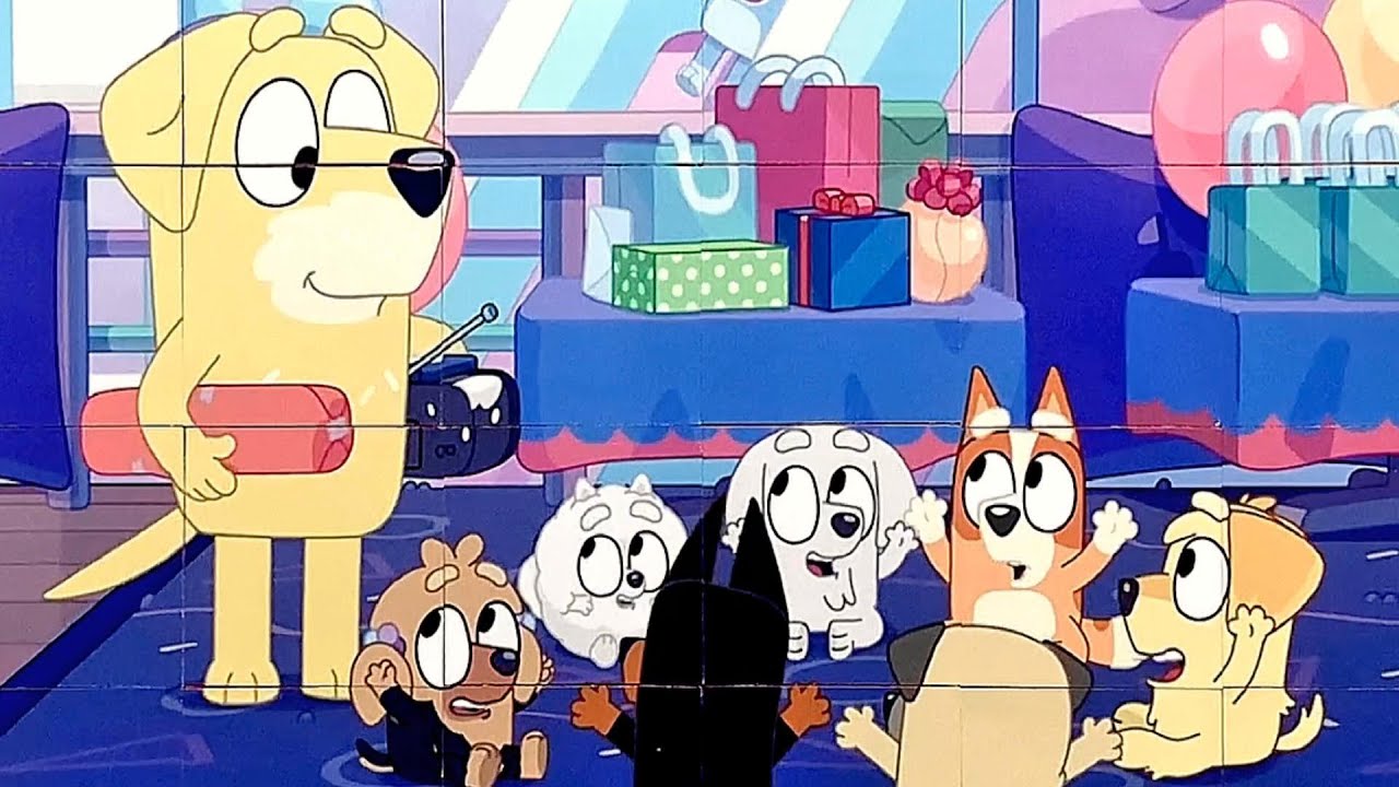 Pass the Parcel | Bluey | Puzzle for kids and for fun | Puzzle Lovers ...