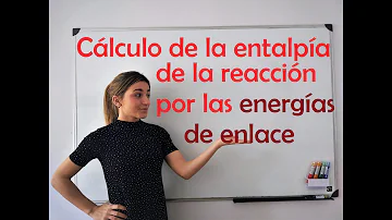 ¿Cómo afecta la fuerza de enlace a la entalpía?