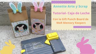 Caja de Leche con la Gift Bag Punch Board de WeR