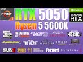 RTX 5050 + Ryzen 5 5600X : Test in 15 New Games - Is This Combo Worth It?