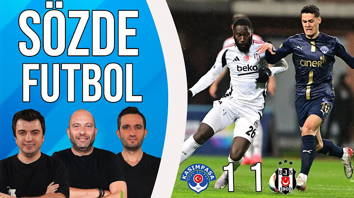 Kasımpaşa 1-1 Beşiktaş Maç Sonu | Bışar Özbey, Gökhan Dinç ve Samet Süner