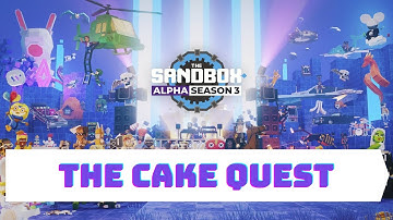 The Sandbox Game Alpha Season 3 - Day 12: The Cake Quest in Steve Aoki