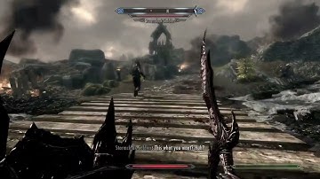 "The GLITCHIEST Battle Of Whiterun I Have Ever Seen!!!"