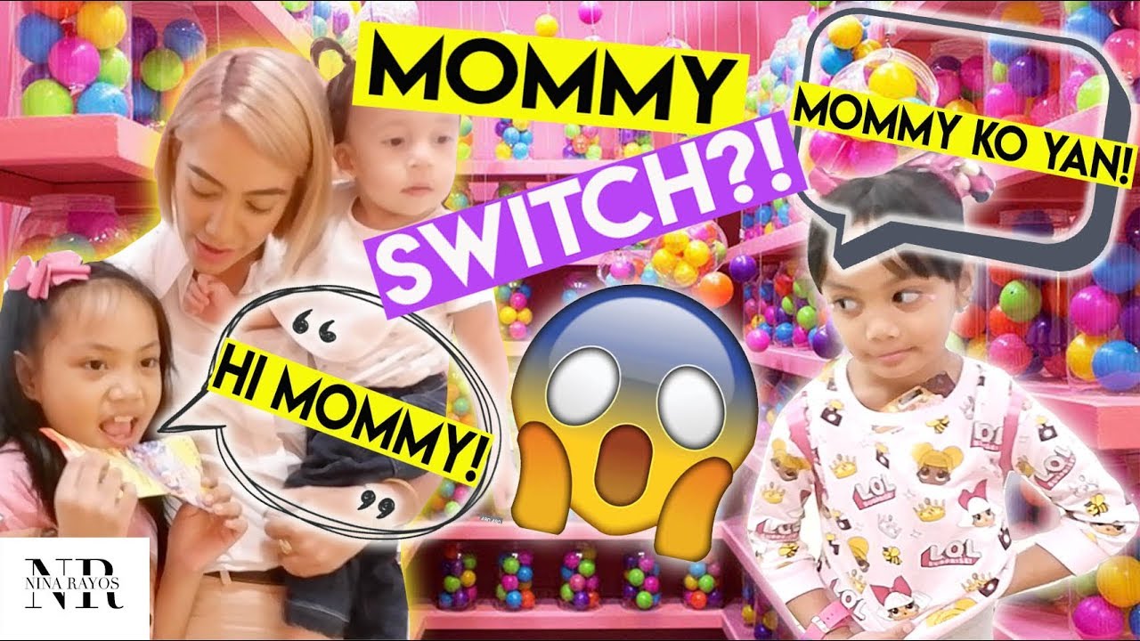 MOMMY SWITCH FOR A DAY! ( DUMUGO ANG ILONG KO KAY AYIE! )| Nina Rayos 💋 ...