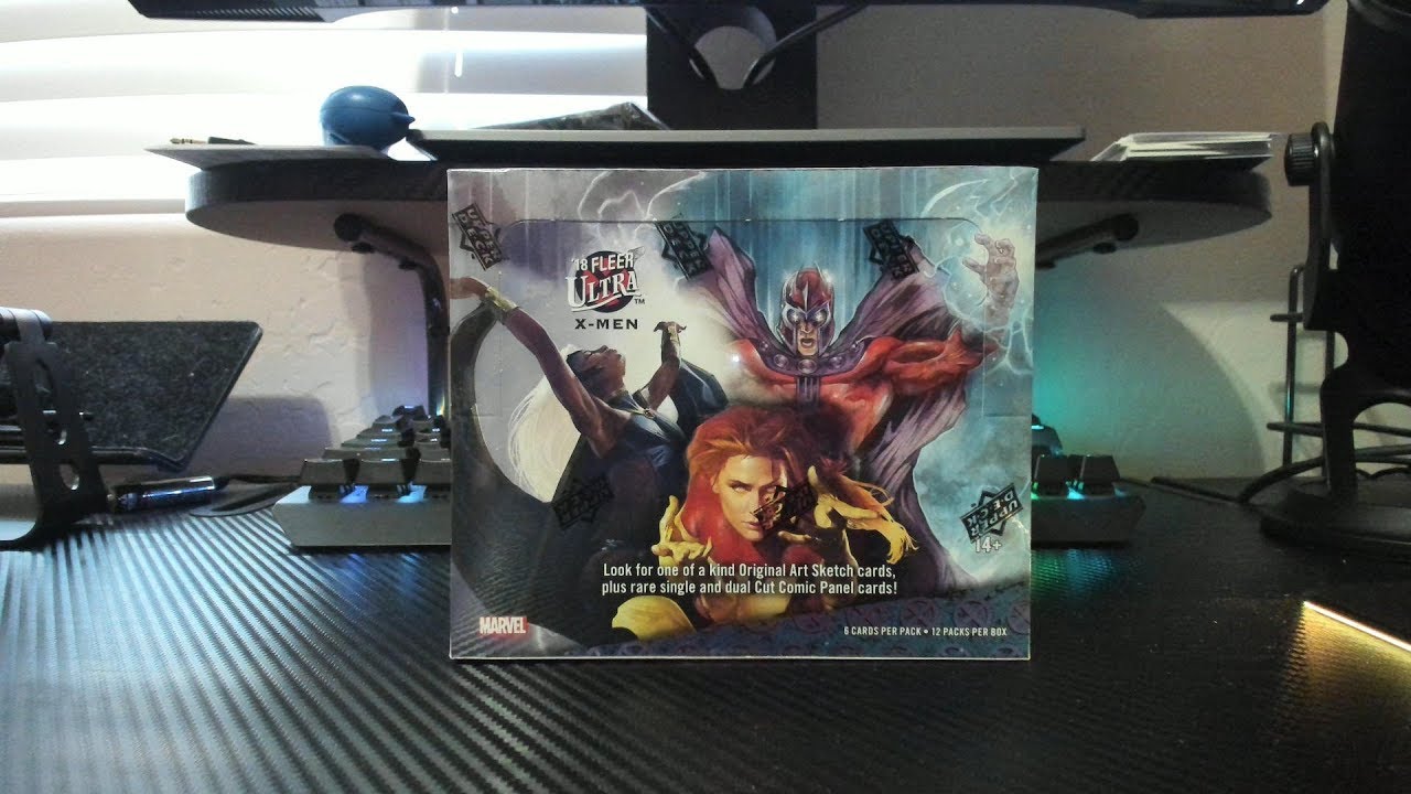 X Men 2018 Fleer Ultra Trading Cards (MASSIVE 1/1 HIT)