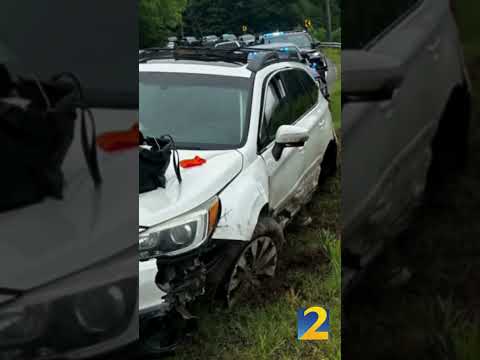 Man accused of stealing car ends high-speed chase by jumping into Georgia lake, police say