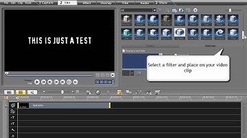 Corel Video Studio Pro X2 Tutorial, Using Titles With Filters