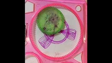 Spirograph art 🥰 wait for the end #shorts#youtubeshorts #shortvideo #viral #mandalaart