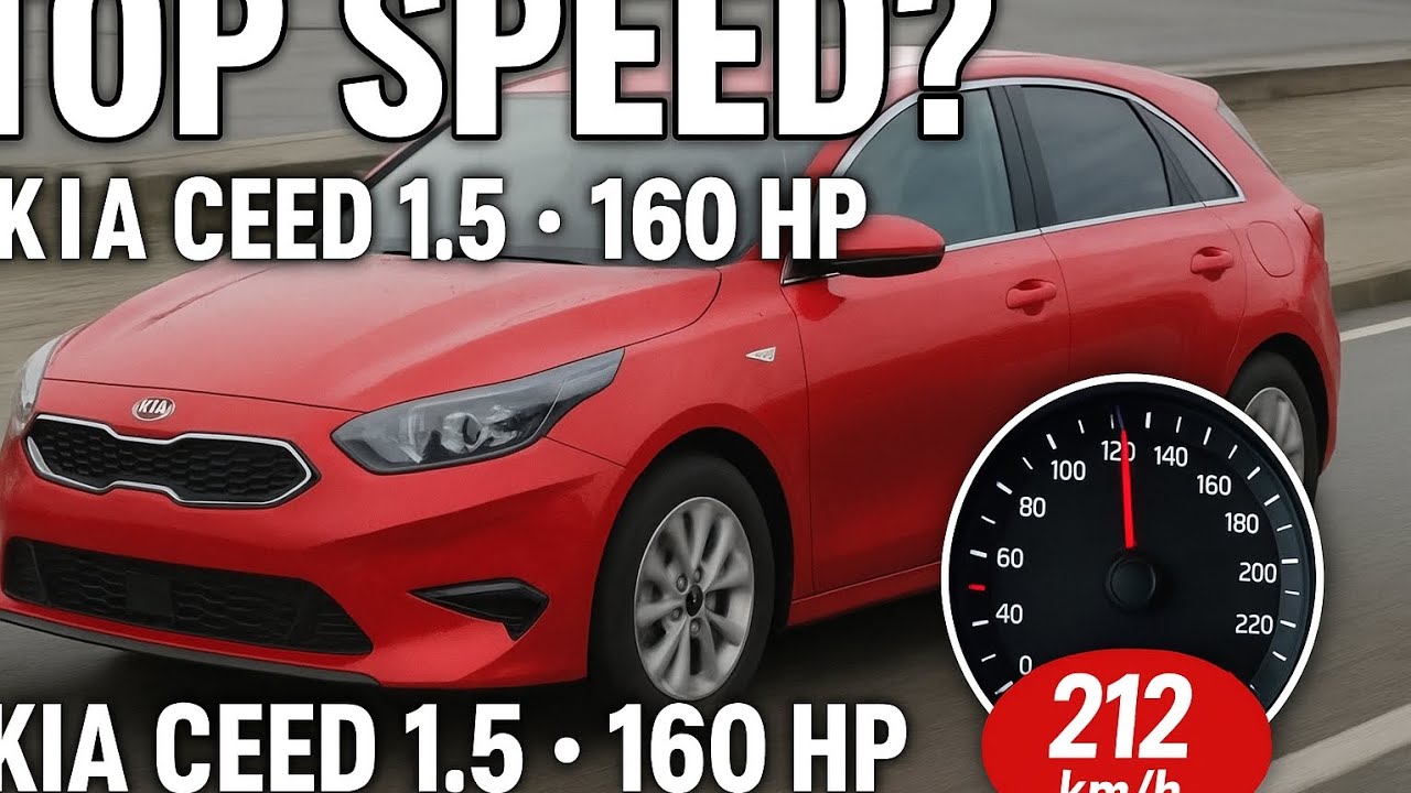 ТЕСТ НА МАКСИМАЛЬНУЮ СКОРОСТЬ: Новый Kia Ceed 1.5 T-GDi 160 л.с. — Сюрприз на спидометре!