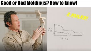 Do you have Good or Bad moldings in your home? Do you know how to tell the difference?