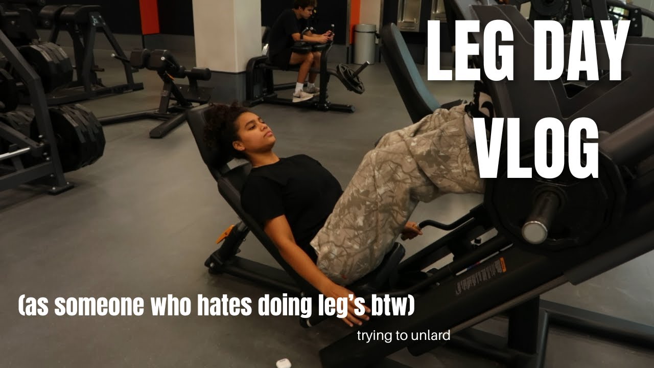 Leg Day Vlog 💪 | Energy Drink Run, Workout Clips & Post-Gym Eats