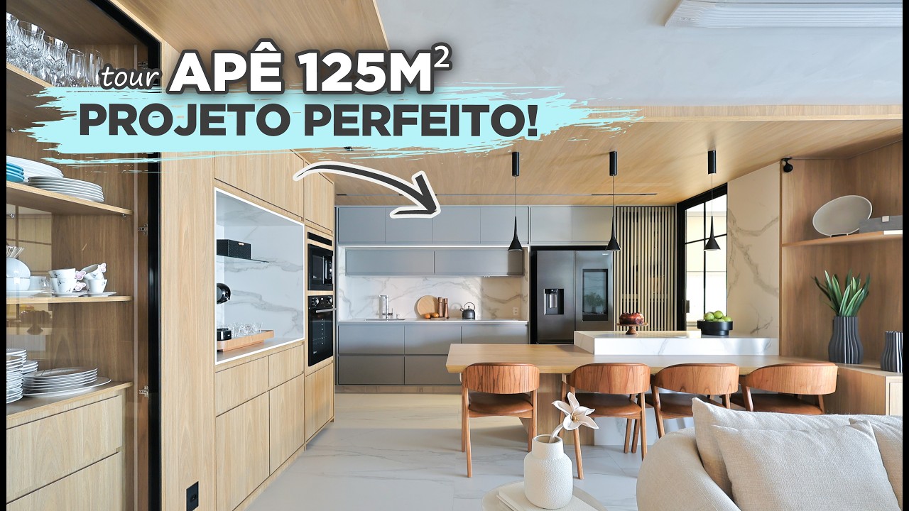 Ela ABRIU MÃO da SUÍTE para fazer algo INCRÍVEL no APÊ de 125m² e deu OTIMAS DICAS | Gaby Garciia