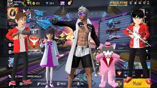 Yuta Main Game Free Fire Boyahin Kill 11 Ajarin Akira Main FF Part 1| Sakura School Simulator