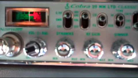 COBRA 29LTD CLASSIC CB RADIO: Initial Setup