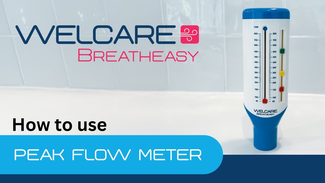 How To Use The Breatheasy Peak Flow Meter