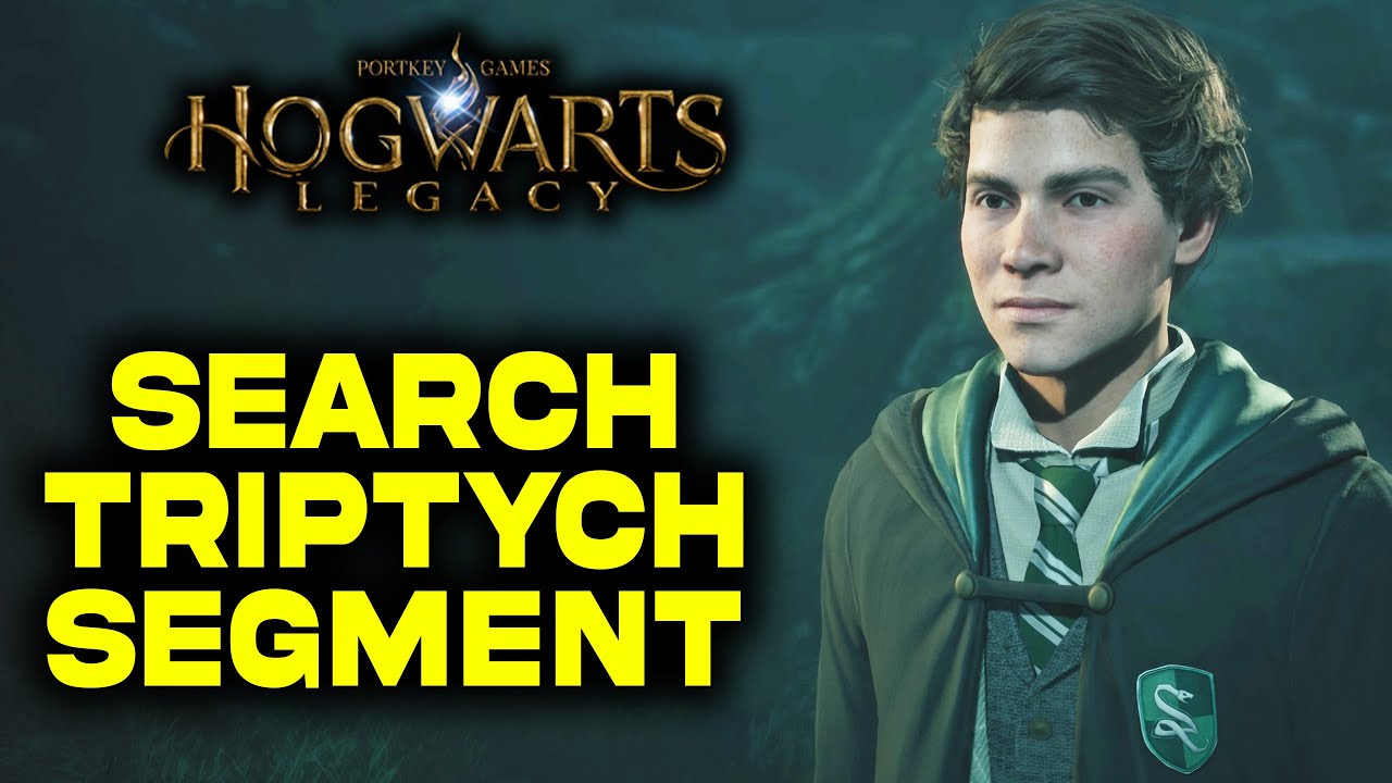Search Triptych Segment & How to Unlock Rune Door | In the Shadow of the Mountain | Hogwarts Legacy