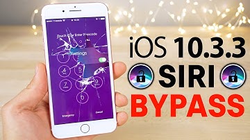 New Siri Lockscreen Bypass on iOS 10.3.3! Disable Cellular Data, Read Texts & More