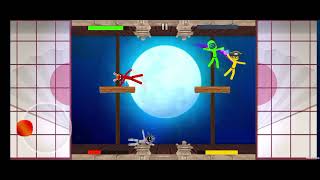 stickman party gameplay - ninja warriors #stickmanparty #stickmangame #stickman screenshot 3