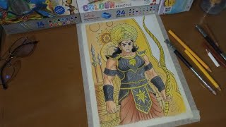 Arjun anime style drawing | How to draw arjun in anime style #arjun 