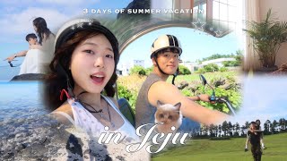 3박4일 여름 제주도 여행 브이로그 ˚₊· 🍊🌴 (with 남자친구) | 여름에 하기 좋은 커플 제주 여행코스꙳ ꒰ ö ꒱ ͟͟͞͞♡