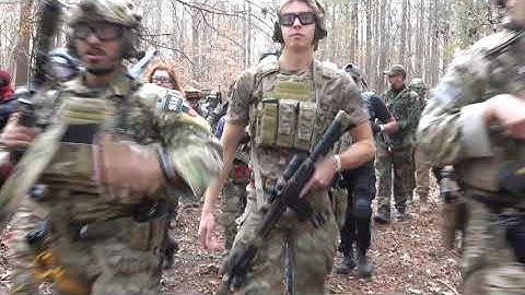 Airsoft Battle | December 12th Gameplay | Ballahack Airsoft Field