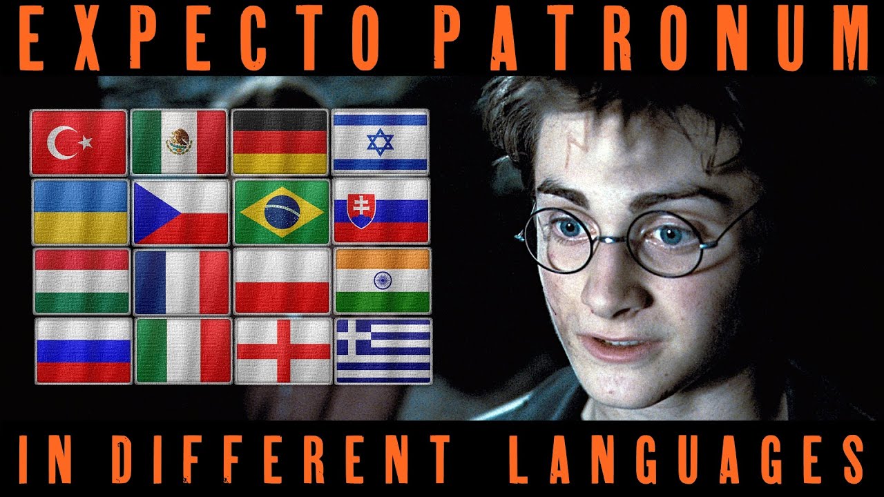 Harry Potter in different languages meme 