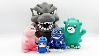90 Minutes of Cute Godzilla Toys