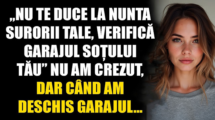 „Nu te duce la nunta surorii tale, verifică garajul soțului tău” — nu am crezut, dar când am deschis
