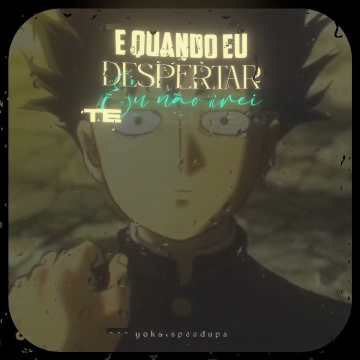 Zeus | Final Sentimental | Mob (Mob Psycho 100) | Lyric Edit