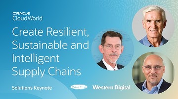 Managing disruption across your supply chain | CloudWorld 2022