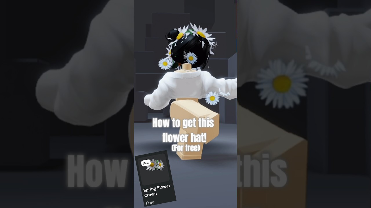 How to get the new flower hat!!