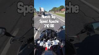 New Top Speed Apache 310 RR #rr310 #observacionesdiarias #bike #biker #topspeed