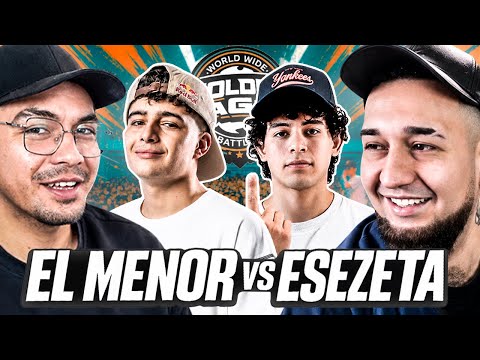 THE MENOR IS FROM ANOTHER PLANET! 🌍 MENOR VS ESEZETA Reaction To GOLDEN AGE CHILE 🚨