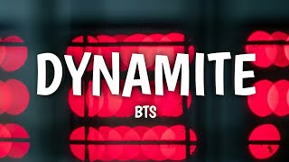 BTS - Dynamite (Lyrics)