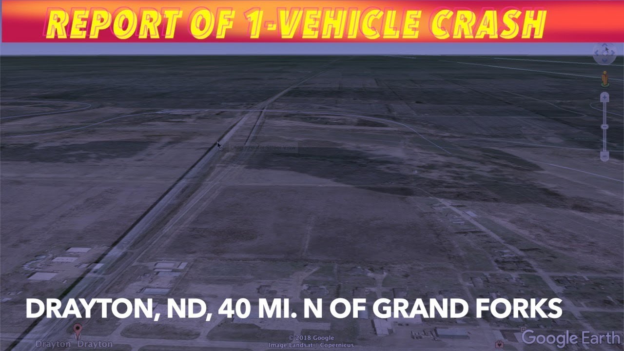 Early Wednesday Morning Crash Near Drayton, North Dakota YouTube
