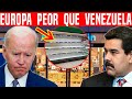 EUROPA PEOR QUE VENEZUELA! SE DESATAN MASIVAS PROTESTAS. MERCADOS SIN ALIMENTOS. COLAPSA EL EURO