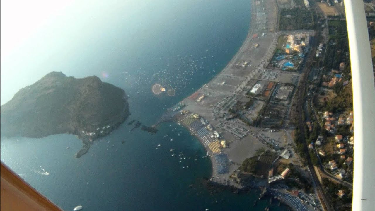 Flight around Scalea Italy YouTube