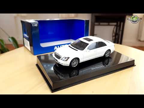 オートアート 1/43 マイバッハ 57 S 2005 ホワイト