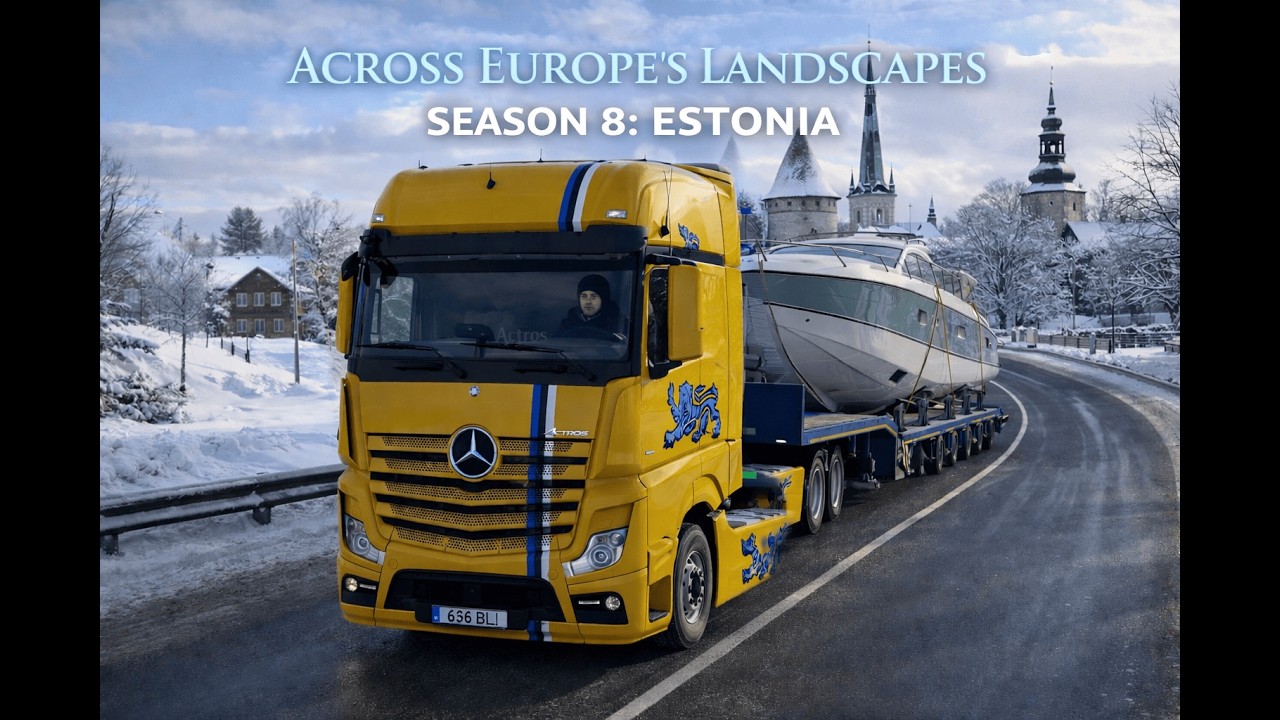 Across Europe’s Landscapes ~ Season 8: Estonia / Tallinn → Rakvere [17/02/2026]